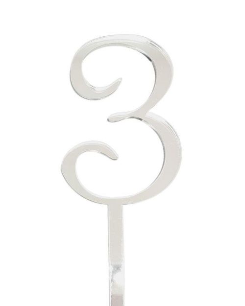 Acrylic Number 3 – Silver