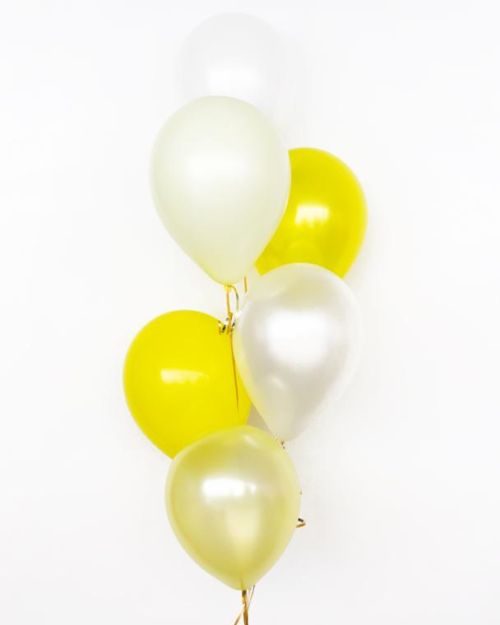 Plain Balloon Mix – Sunshine 6pk