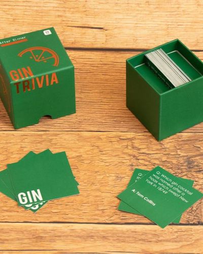 After Dinner Gin Trivia Game