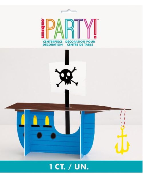 Ahoy Pirate Ship Centrepiece