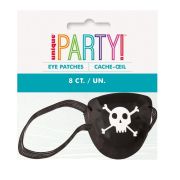 Ahoy Pirate Eye Patches 8pk