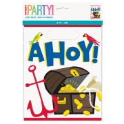 Ahoy Pirate Loot Bags 8pk