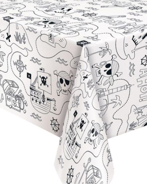 Ahoy Pirate Paper Tablecover
