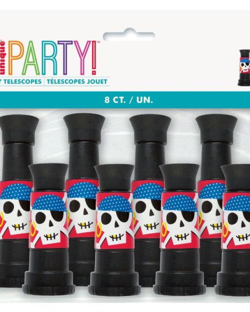 Ahoy Pirate Telescopes 8pk