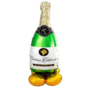 AirLoonz Bubbly Wine Bottle Foil Balloon