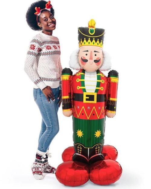 AirLoonz Christmas Nutcracker Foil Balloon