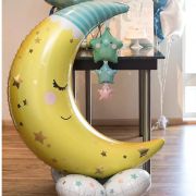 AirLoonz Moon & Stars Foil Balloon