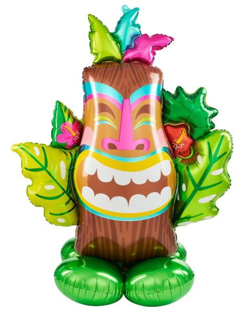 AirLoonz Tiki Head Foil Balloon