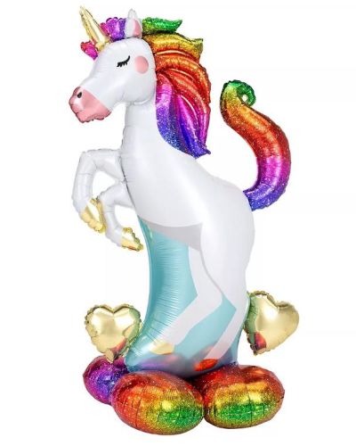 AirLoonz Unicorns & Hearts Foil Balloon