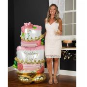 AirLoonz Wedding Cake Foil Balloon
