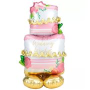 AirLoonz Wedding Cake Foil Balloon