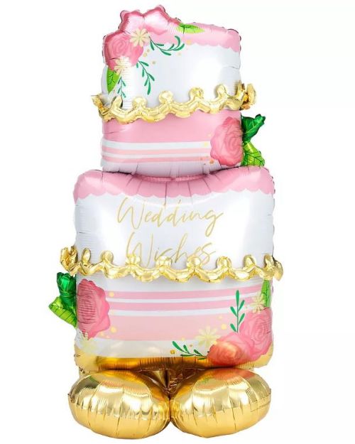 AirLoonz Wedding Cake Foil Balloon