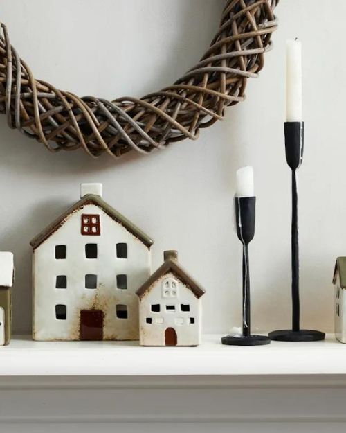 Alsace Tea Light Villa Olive Green