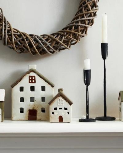 Alsace Tea Light Villa Olive Green