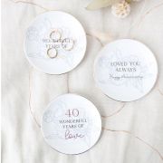 Anniversary Trinket Plate – 40 Years