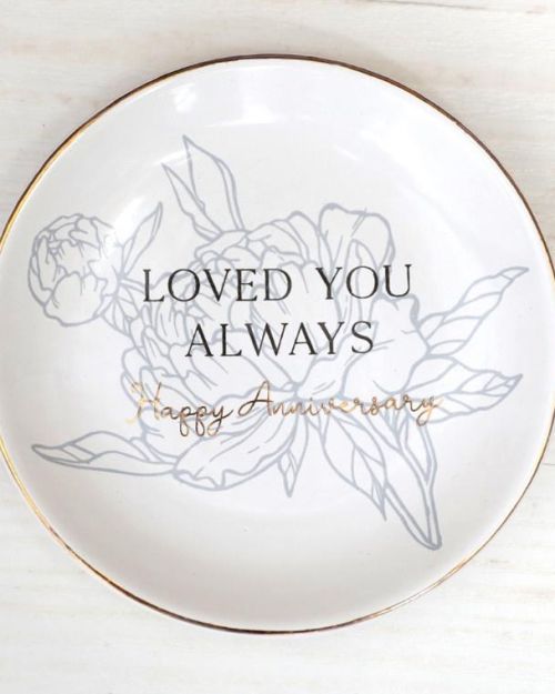 Anniversary Trinket Plate – Love