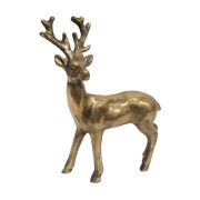 Antique Gold Deer Standing