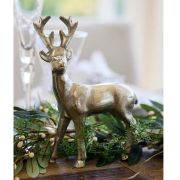 Antique Silver Deer Standing