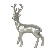 Antique Silver Deer Standing