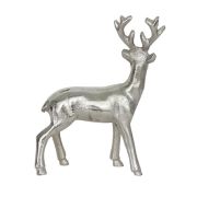 Antique Silver Deer Standing