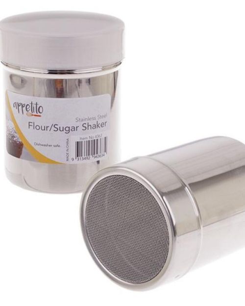Appetito Stainless Steel Flour / Sugar Shaker
