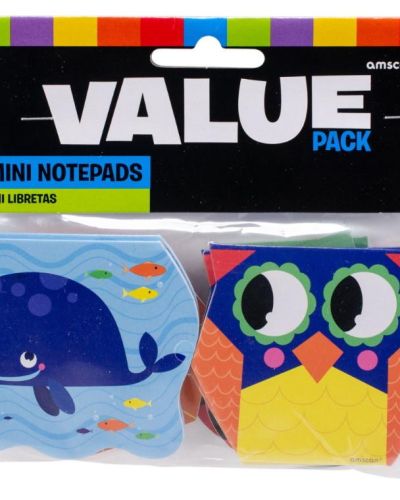 Assorted Mini Notepads 8pk