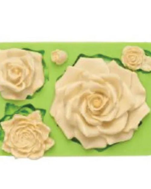 Assorted Rose Silicone Mould