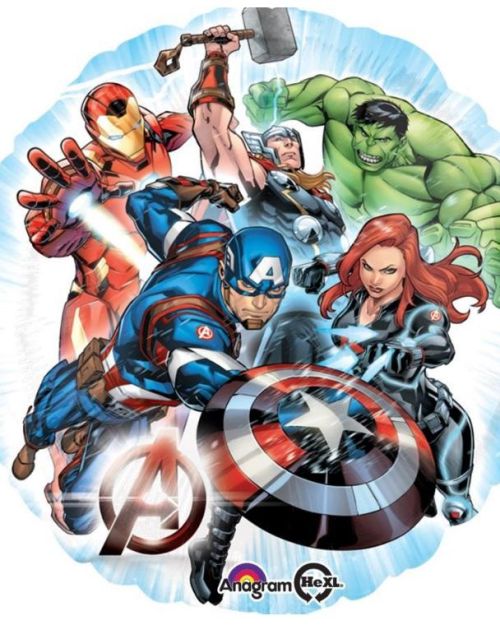 Avengers Group Foil Balloon