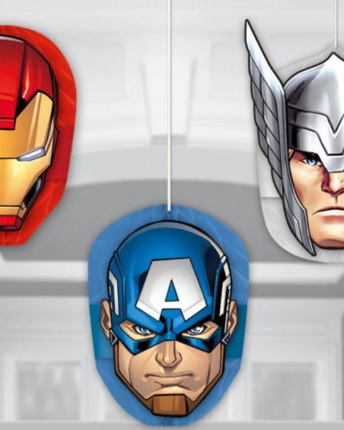 Avengers Honeycomb Hanging Decorations