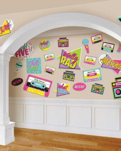 Awesome 80s Cutouts 30pk