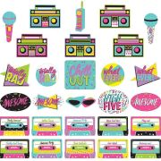 Awesome 80s Cutouts 30pk