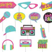 Awesome 80s Party Scene Setter with Photo Props