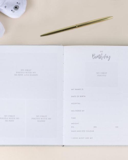 Baby in Bloom Baby Journal