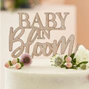 Baby in Bloom Cake Topper