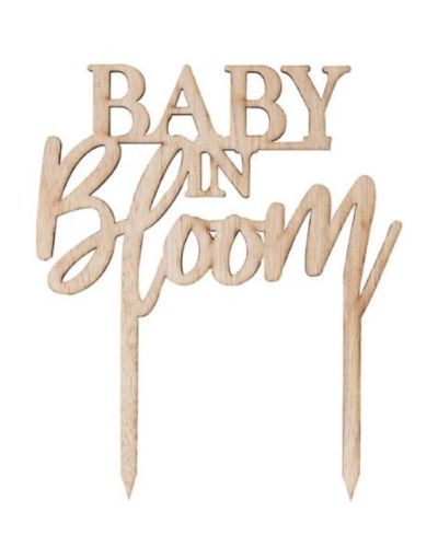 Baby in Bloom Cake Topper