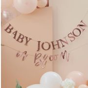 Baby in Bloom Customisable Banner
