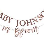Baby in Bloom Customisable Banner