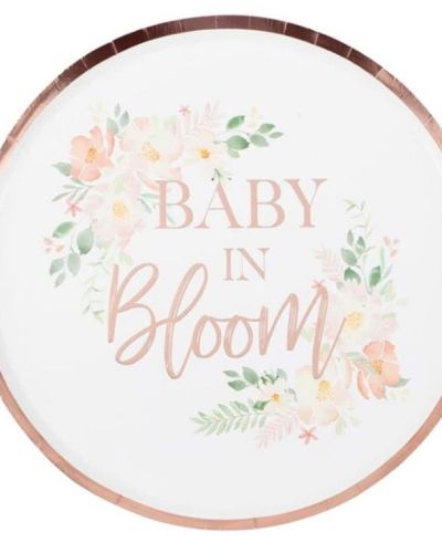 Baby in Bloom Dinner Plates 8pk