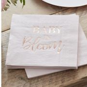 Baby in Bloom Lunch Napkins 16pk