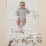 Baby in Bloom Wooden Milestone Signs