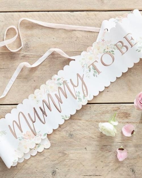Baby in Bloom Mummy to Be Sash