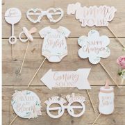 Baby in Bloom Photo Booth Props