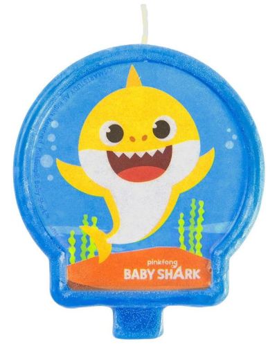 Baby Shark Candle
