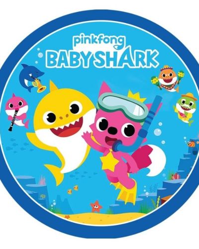 Edible Icing Image – Baby Shark Round