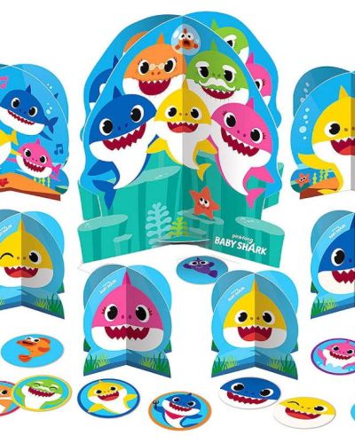 Baby Shark Table Decorating Kit