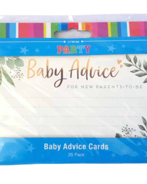 New Parents To Be Advice Cards 20pk