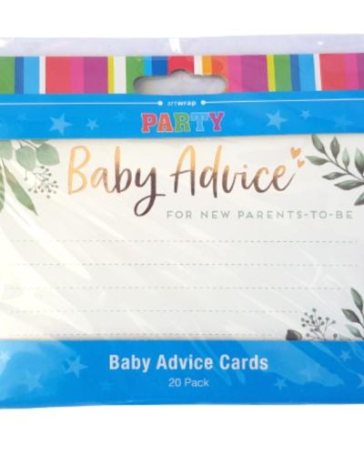 New Parents To Be Advice Cards 20pk