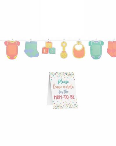 Baby Shower Autograph Banner