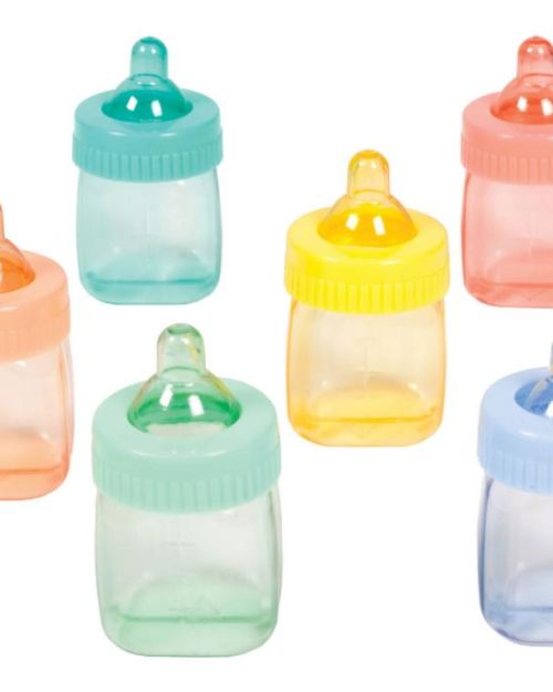 Baby Bottle Favour Containers 6pk