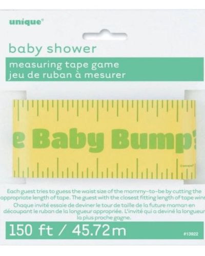 Baby Shower Tummy Measure Game